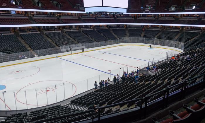 Honda Center - Section 310 Seat View