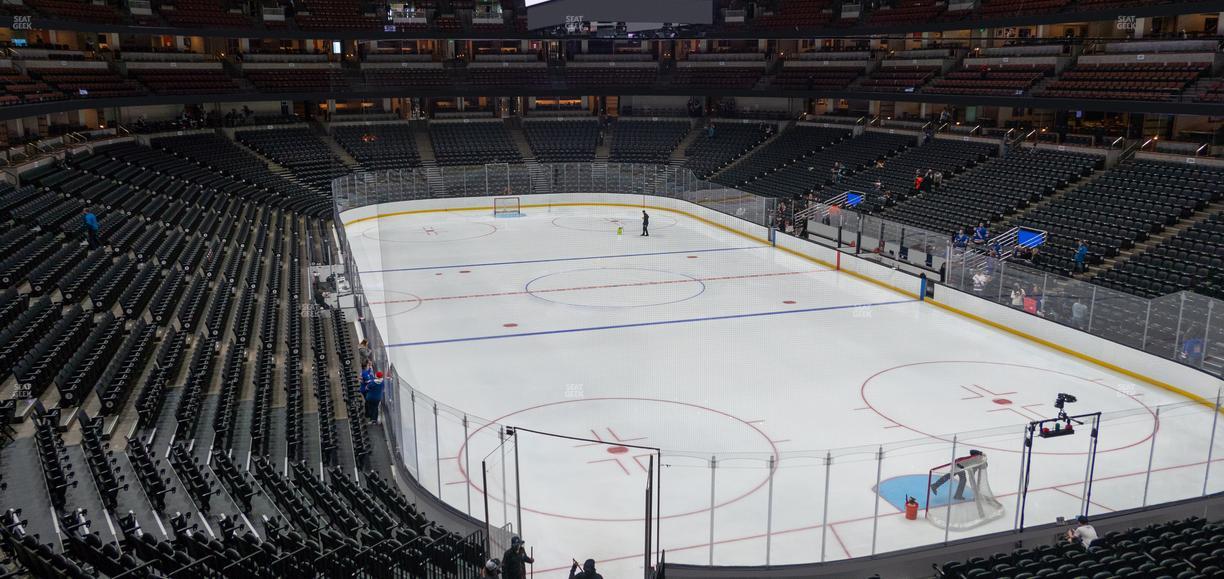 Honda Center - Section 315 Seat View