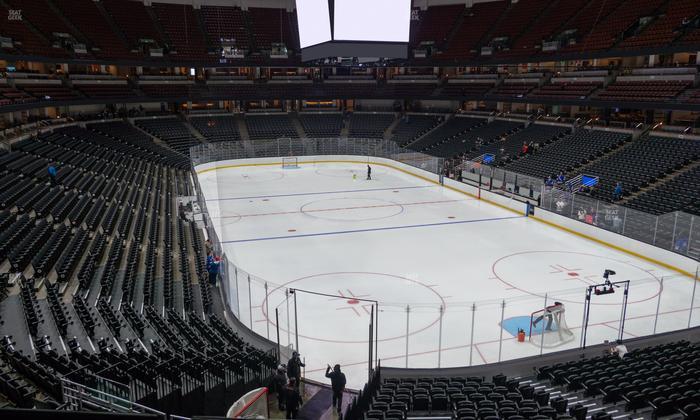 Honda Center - Section 315 Seat View
