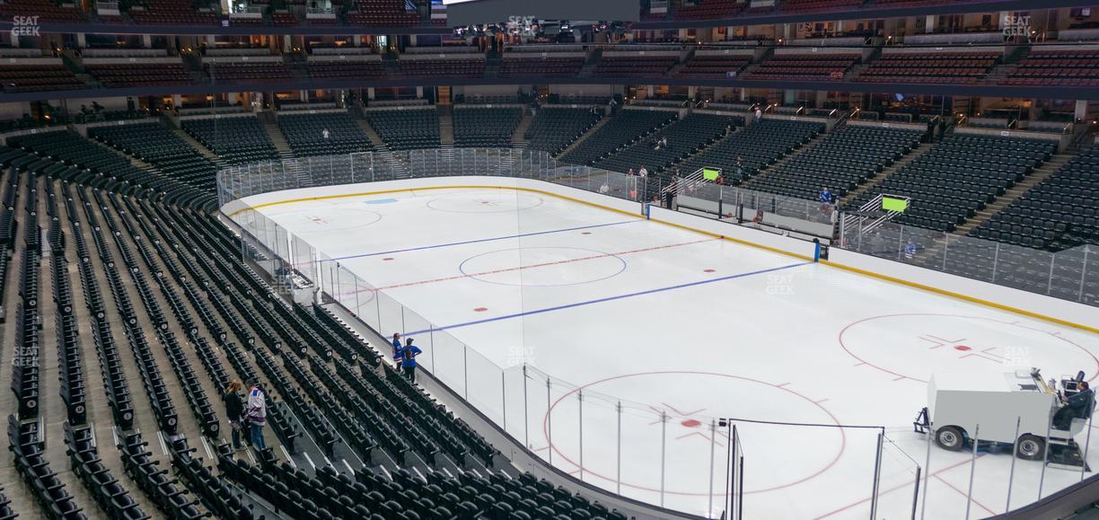 Honda Center - Section 316 Seat View