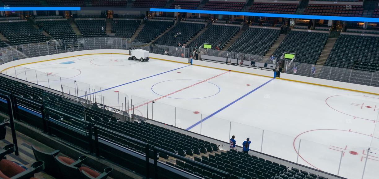 Honda Center - Section 318 Seat View