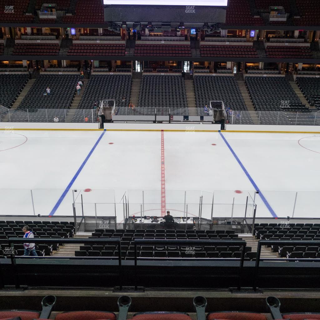 Honda Center - Section 320 Seat View