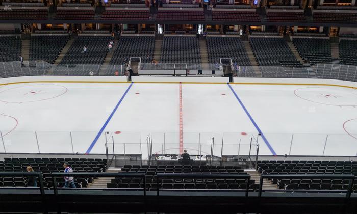 Honda Center - Section 320 Seat View