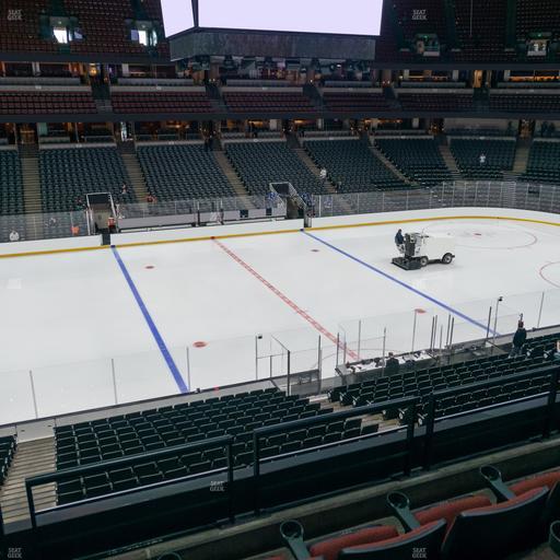 Honda Center - Section 321 Seat View