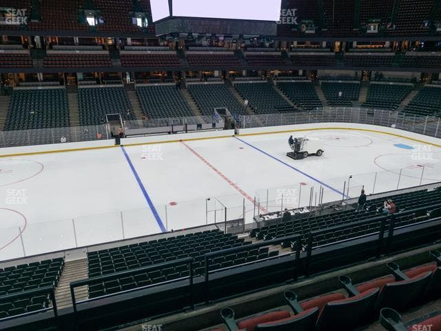 Honda Center - Section 321 Seat View