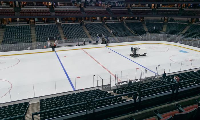 Honda Center - Section 321 Seat View