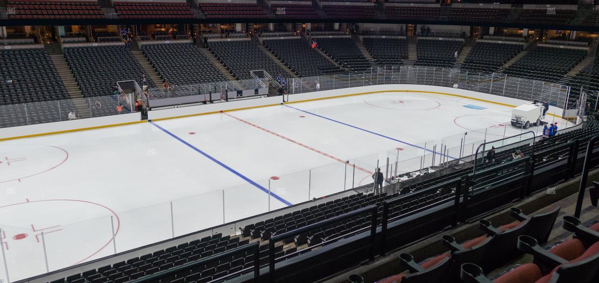 Honda Center - Section 322 Seat View