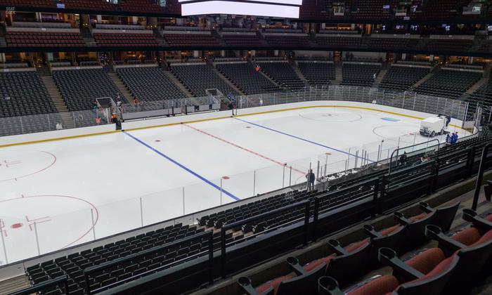 Honda Center - Section 322 Seat View