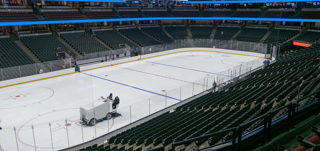 Honda Center - Section 323 Seat View