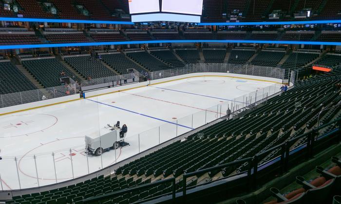 Honda Center - Section 323 Seat View