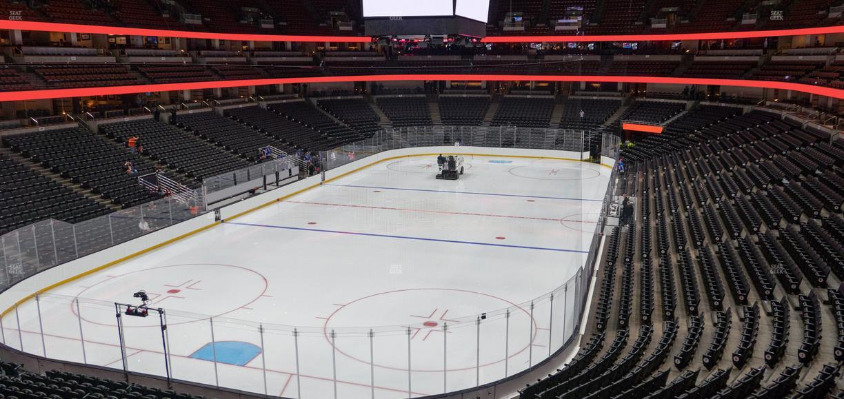 Honda Center - Section 325 Seat View