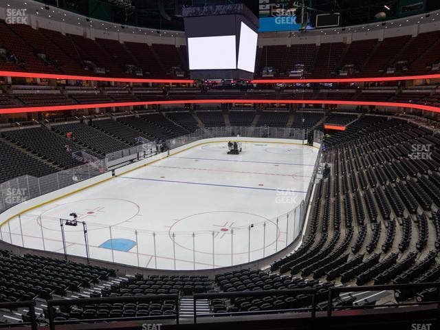Honda Center - Section 325 Seat View
