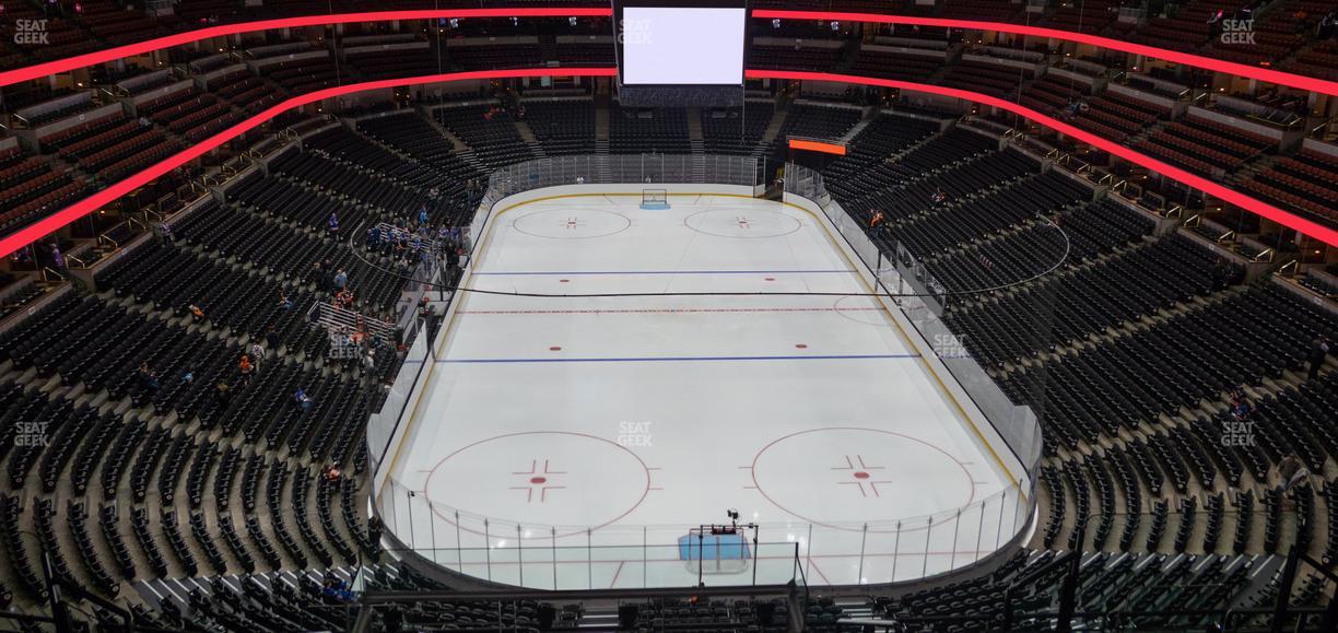 Honda Center - Section 401 Seat View