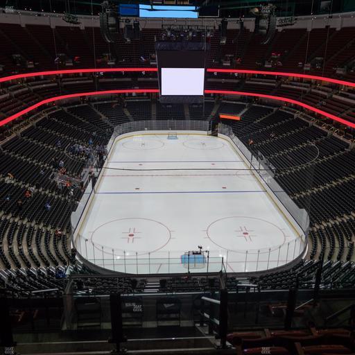 Honda Center - Section 401 Seat View