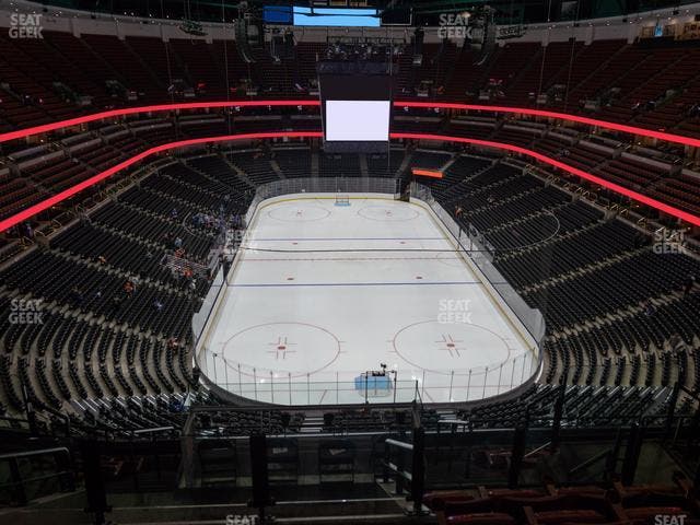 Honda Center - Section 401 Seat View