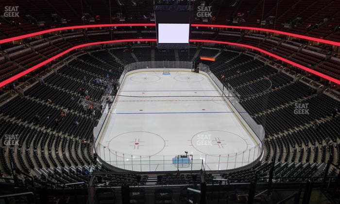 Honda Center - Section 401 Seat View