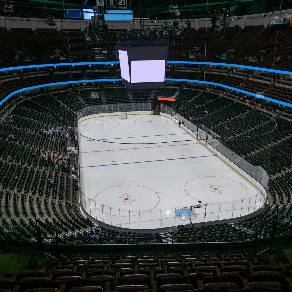 Honda Center - Section 402 Seat View