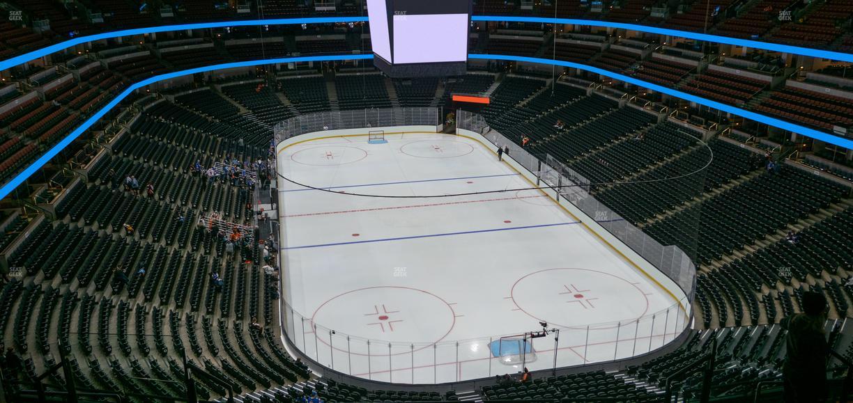 Honda Center - Section 402 Seat View