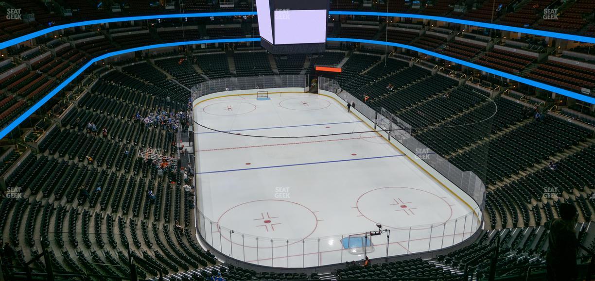 Honda Center - Section 402 Seat View