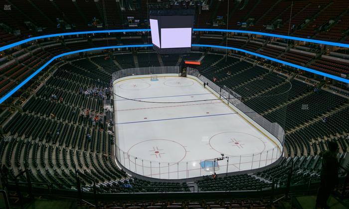 Honda Center - Section 402 Seat View
