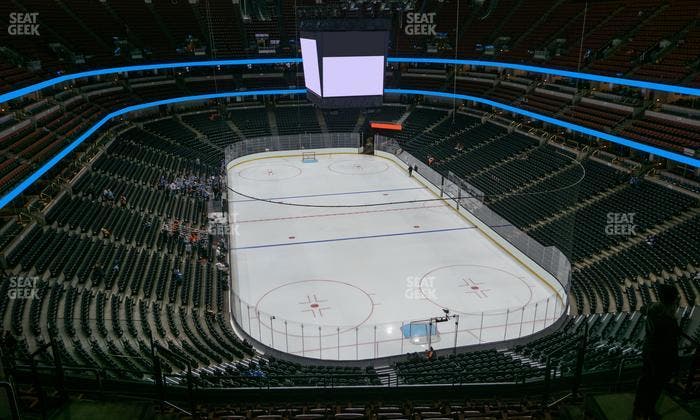 Honda Center - Section 402 Seat View