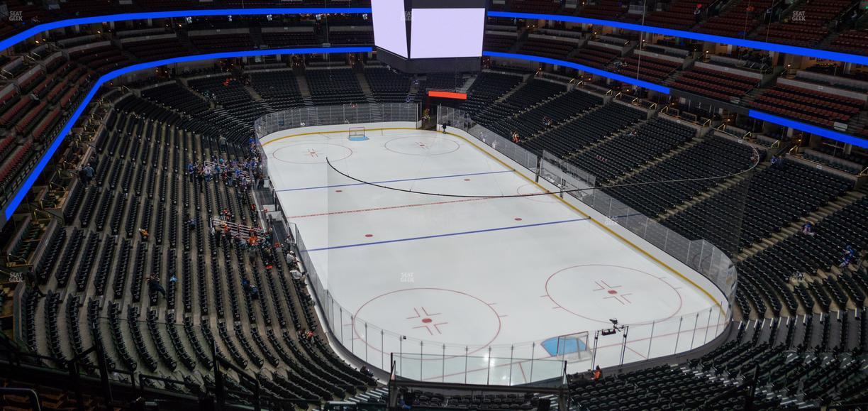 Honda Center - Section 403 Seat View
