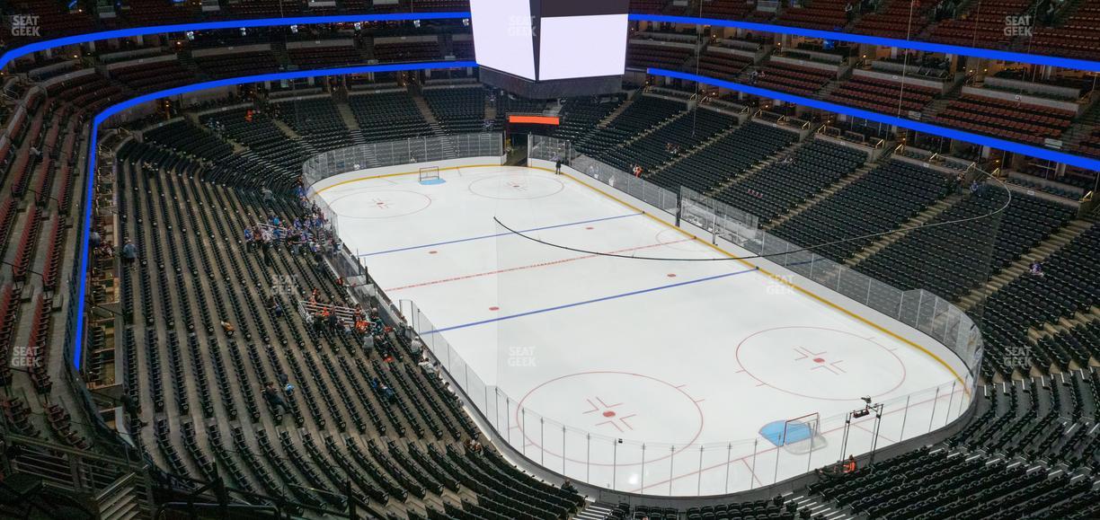 Honda Center - Section 404 Seat View