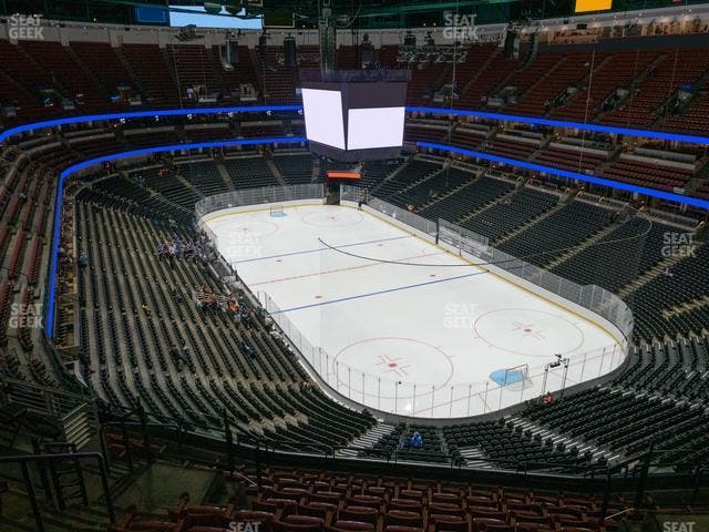 Honda Center - Section 404 Seat View