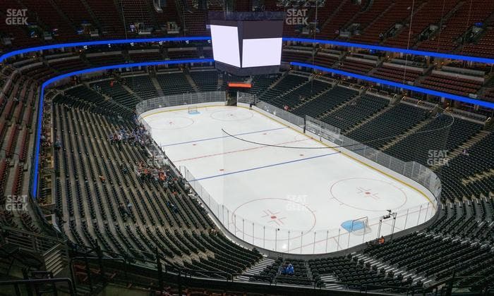 Honda Center - Section 404 Seat View