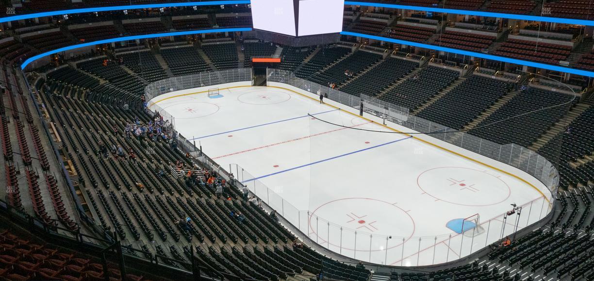 Honda Center - Section 405 Seat View