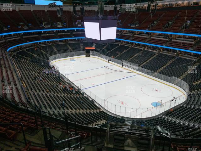 Honda Center - Section 405 Seat View Honda Center - Section 405 Seat View