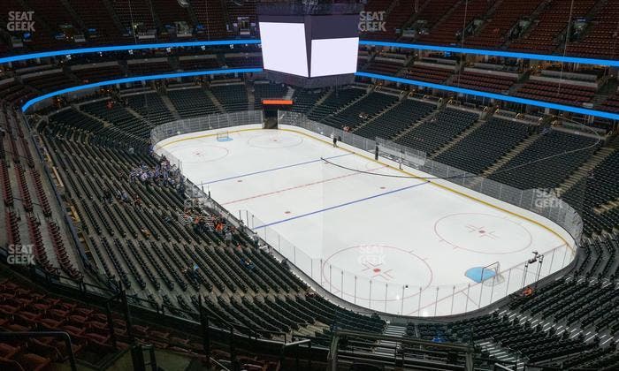 Honda Center - Section 405 Seat View