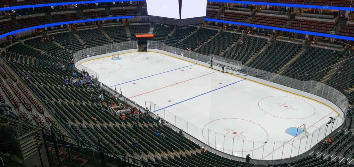 Honda Center - Section 406 Seat View
