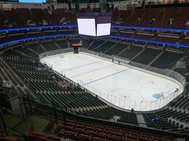Honda Center - Section 406 Seat View
