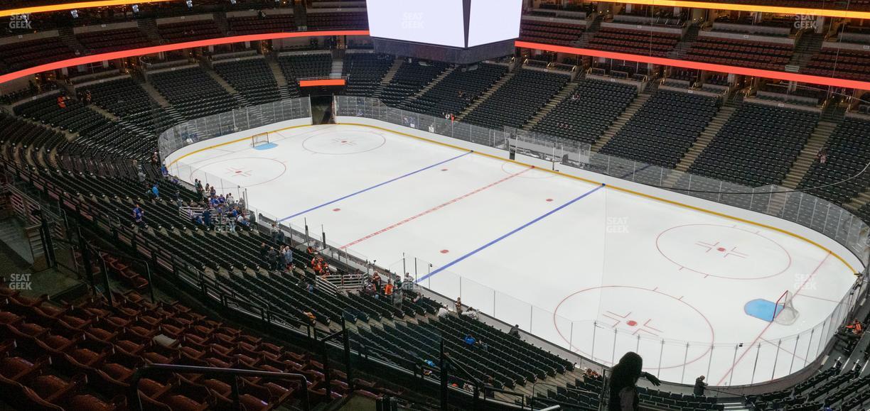 Honda Center - Section 407 Seat View