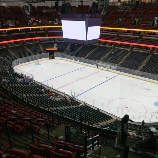 Honda Center - Section 407 Seat View