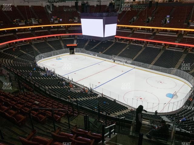 Honda Center - Section 407 Seat View