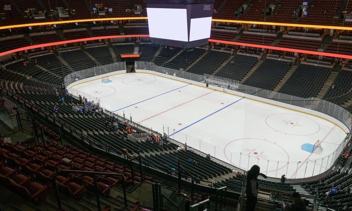 Honda Center - Section 407 Seat View