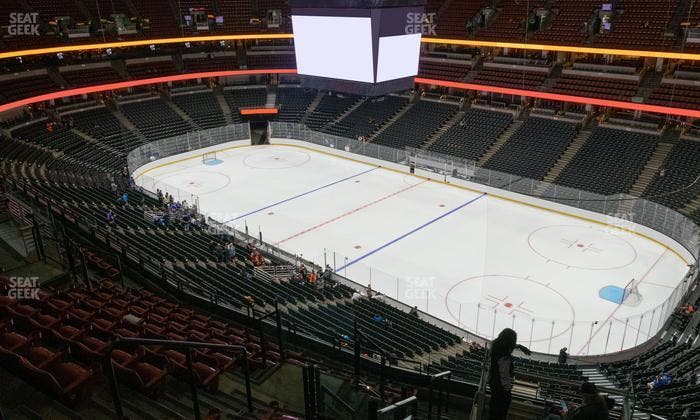 Honda Center - Section 407 Seat View