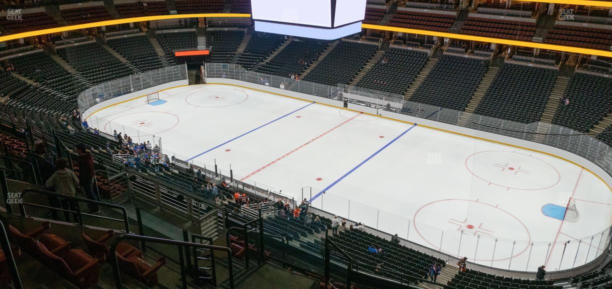 Honda Center - Section 408 Seat View