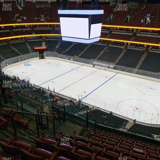 Honda Center - Section 408 Seat View