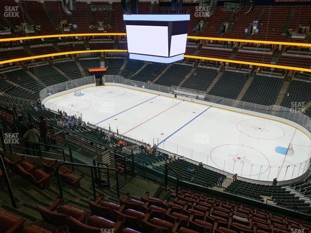 Honda Center - Section 408 Seat View