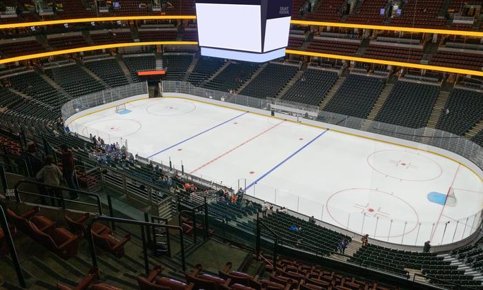 Honda Center - Section 408 Seat View