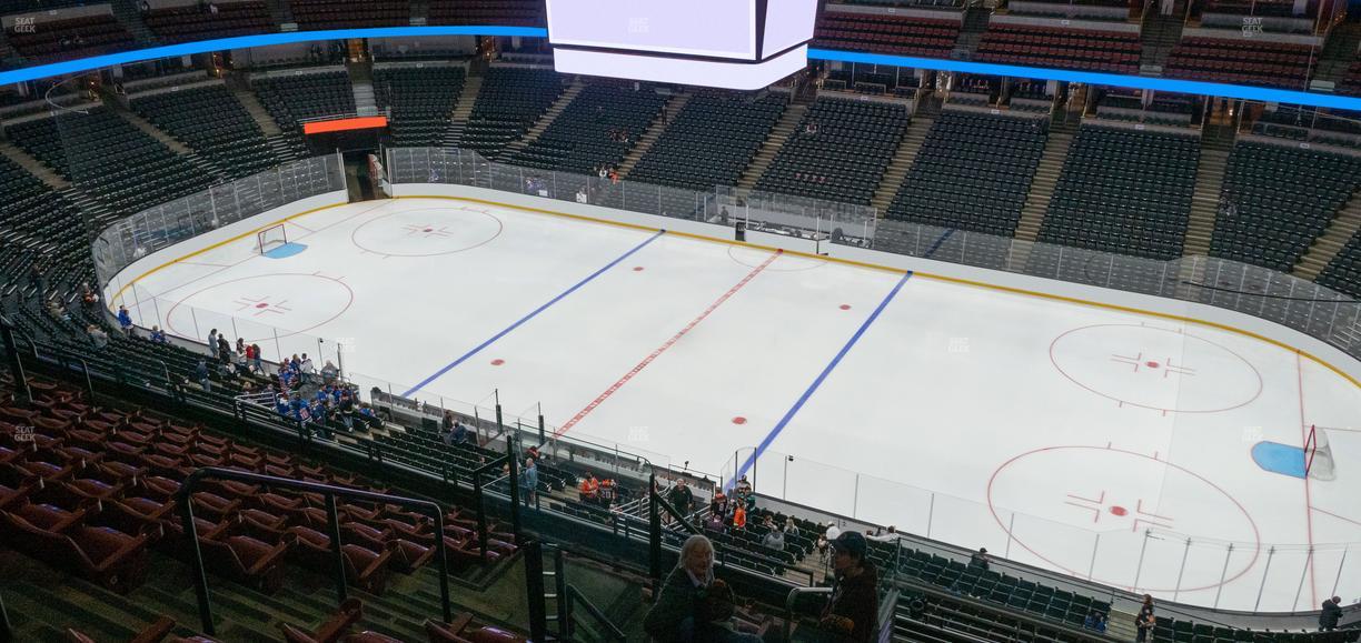 Honda Center - Section 409 Seat View