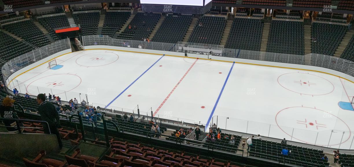 Honda Center - Section 410 Seat View