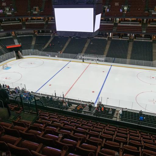 Honda Center - Section 410 Seat View