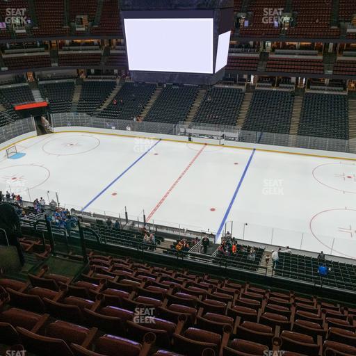 Honda Center - Section 410 Seat View