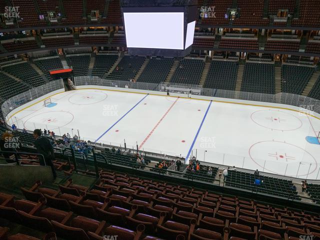 Honda Center - Section 410 Seat View Honda Center - Section 410 Seat View