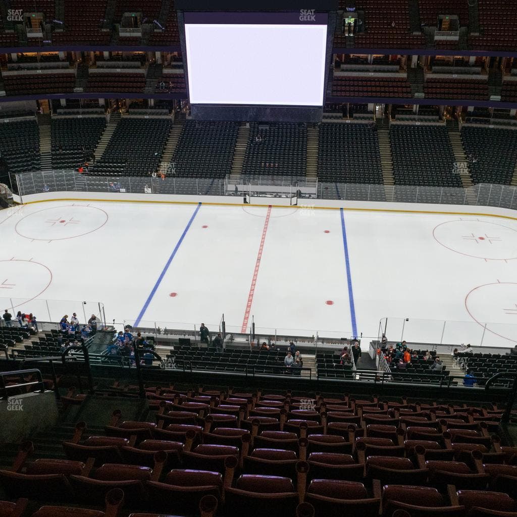 Honda Center - Section 411 Seat View