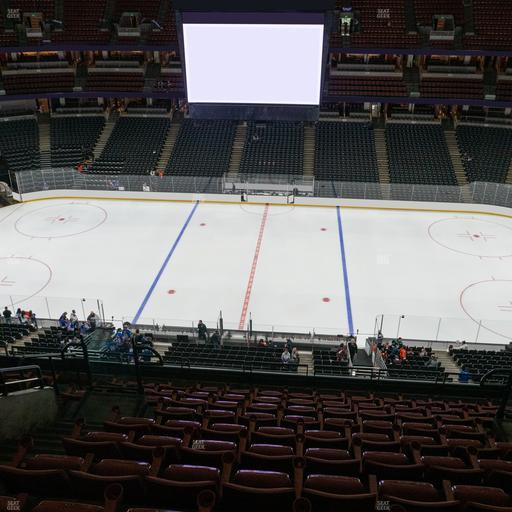 Honda Center - Section 411 Seat View